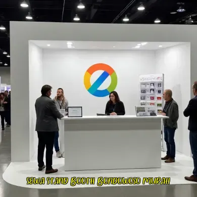 sewa stand booth bondowoso murah